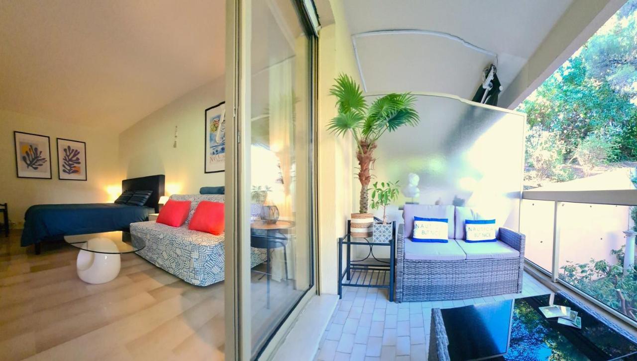 Studio Grande Terrasse A 5 Min De La Mer Nizza Exterior foto